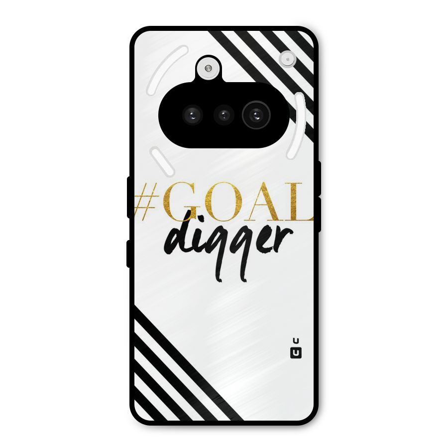 Goal Digger Metal Back Case for Nothing Phone 3a