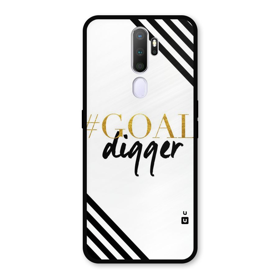 Goal Digger Metal Back Case for Oppo A5 (2020)