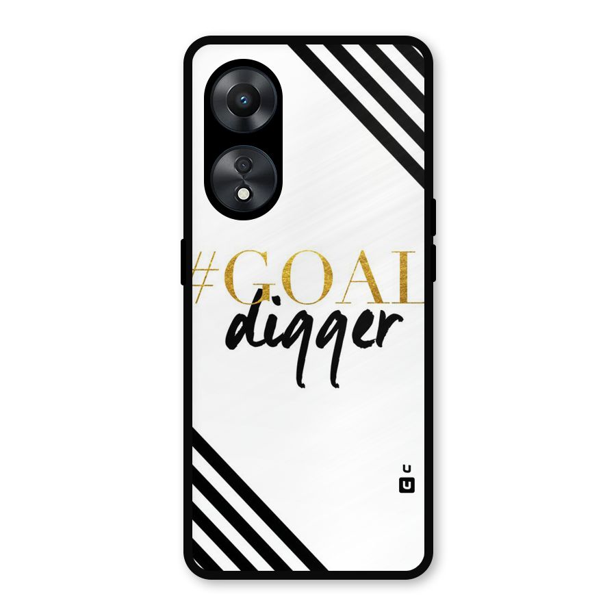 Goal Digger Metal Back Case for Oppo A78