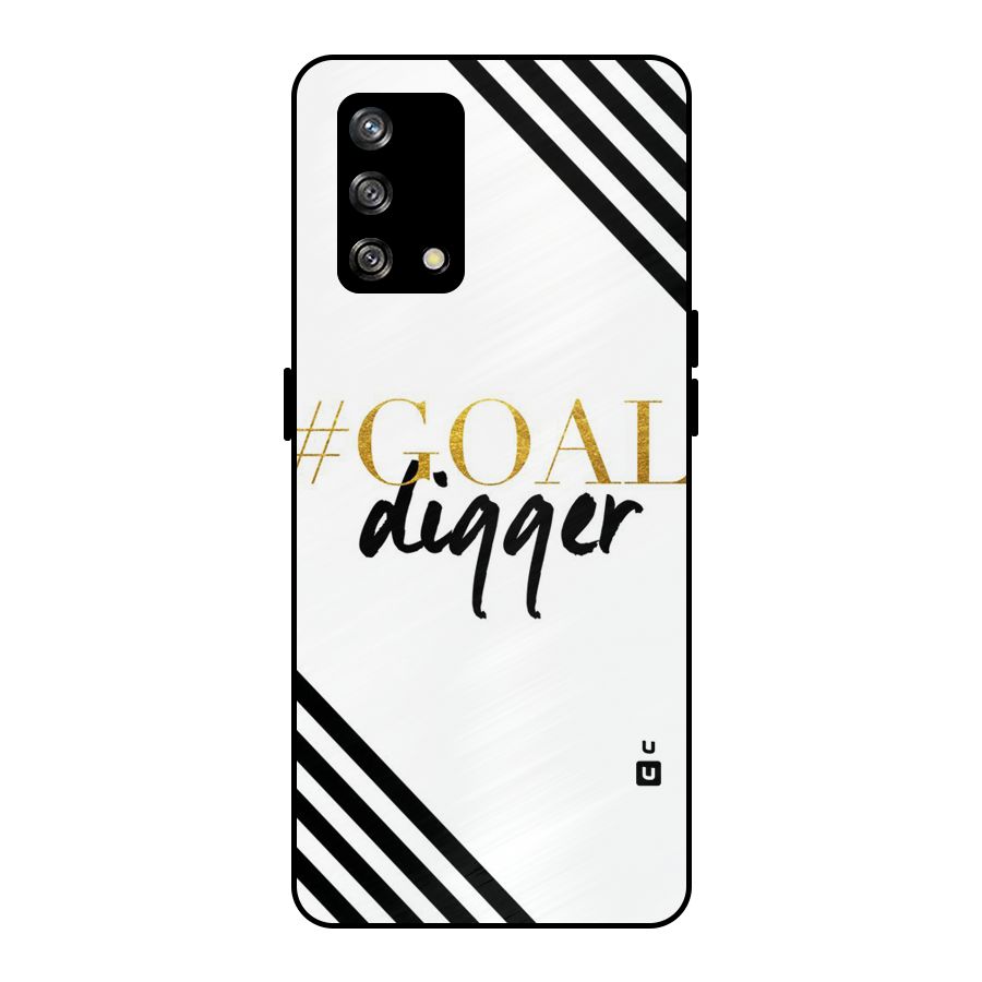 Goal Digger Metal Back Case for Oppo F19