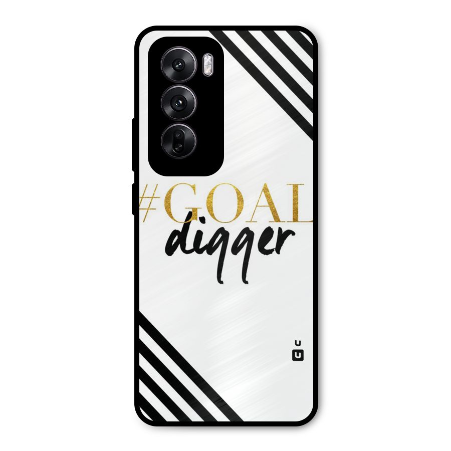 Goal Digger Metal Back Case for Oppo Reno12