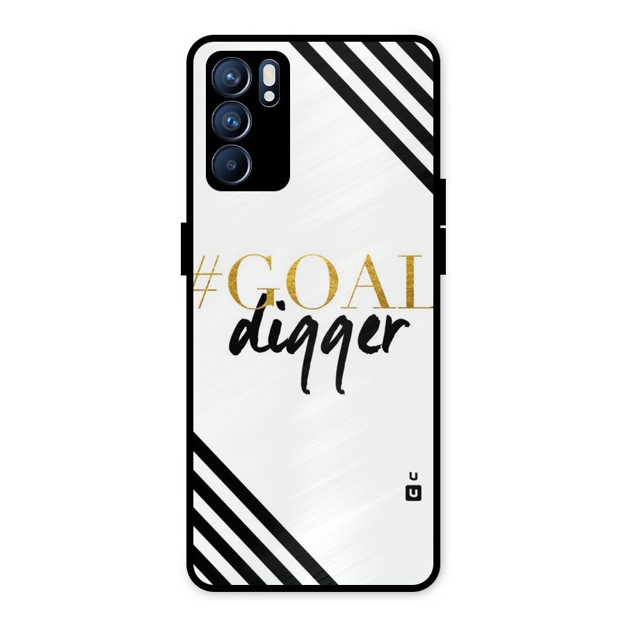 Goal Digger Metal Back Case for Oppo Reno6 5G