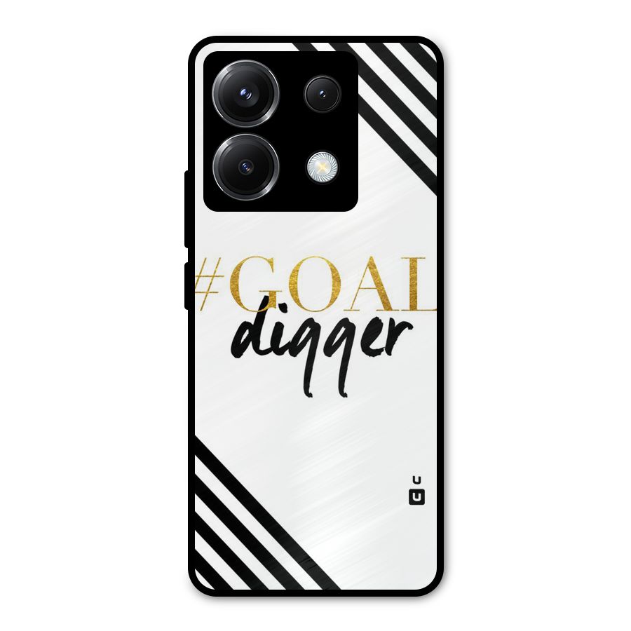 Goal Digger Metal Back Case for Poco X6