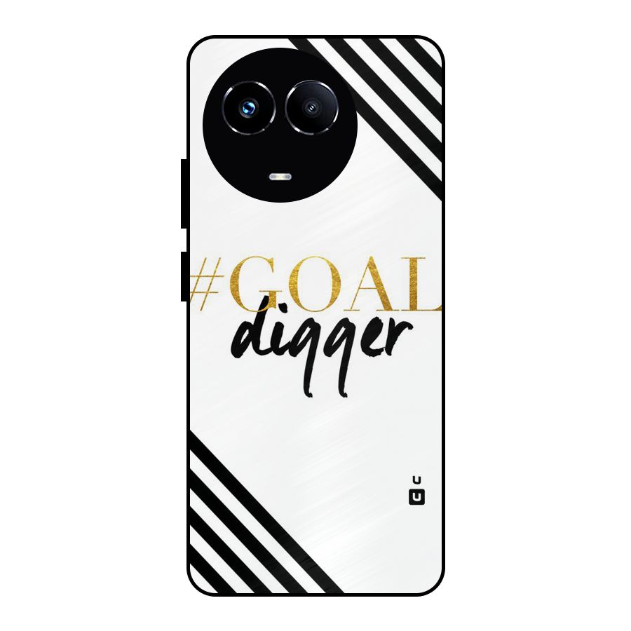 Goal Digger Metal Back Case for Realme 11 5G