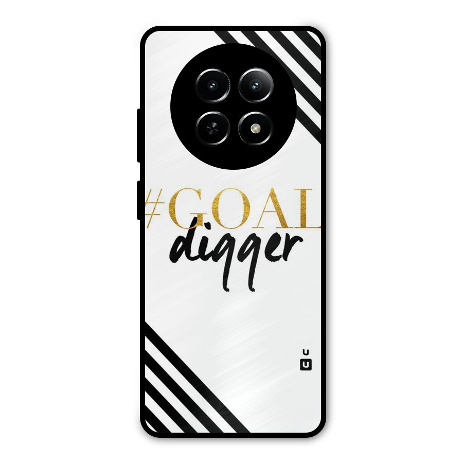 Goal Digger Metal Back Case for Realme 12x 5G