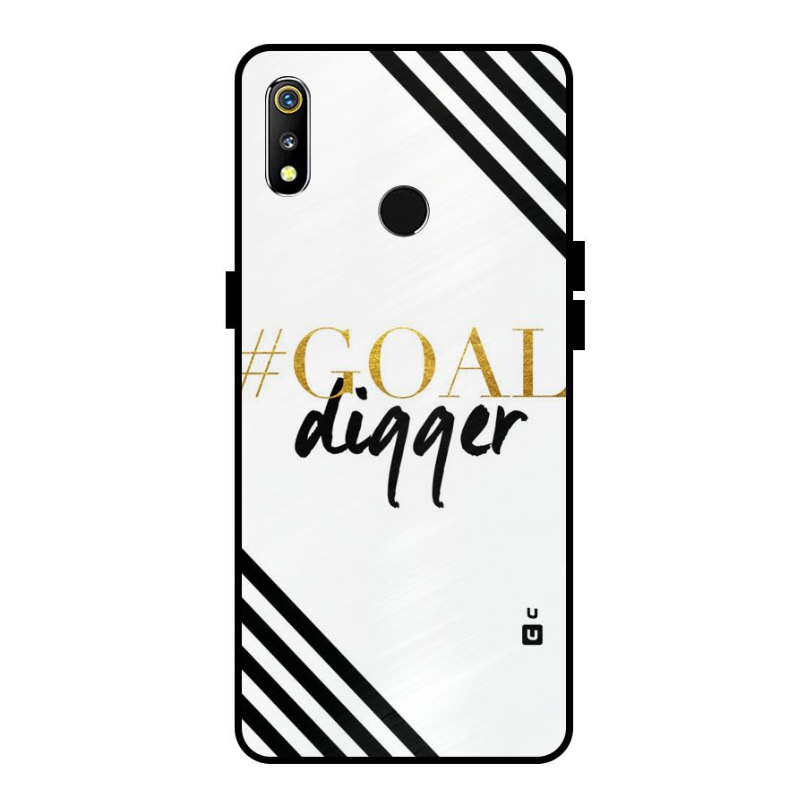 Goal Digger Metal Back Case for Realme 3i