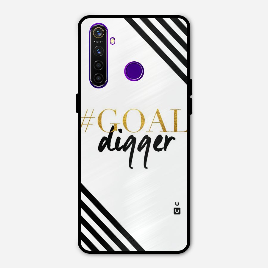 Goal Digger Metal Back Case for Realme 5 Pro