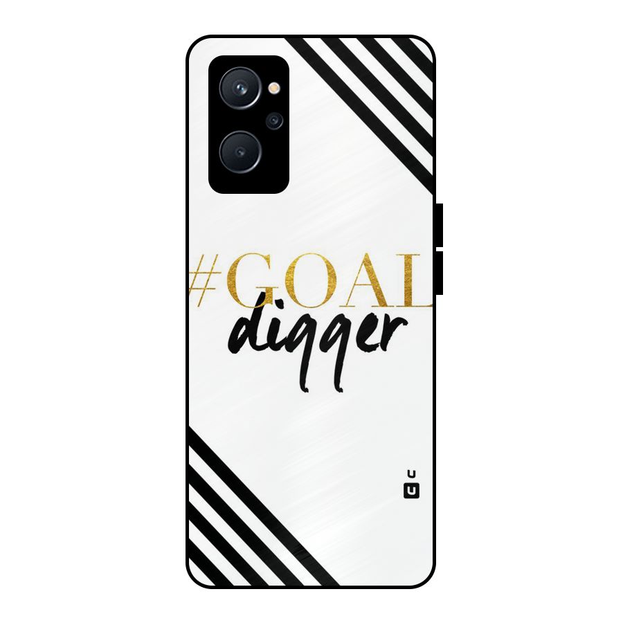 Goal Digger Metal Back Case for Realme 9i 5G