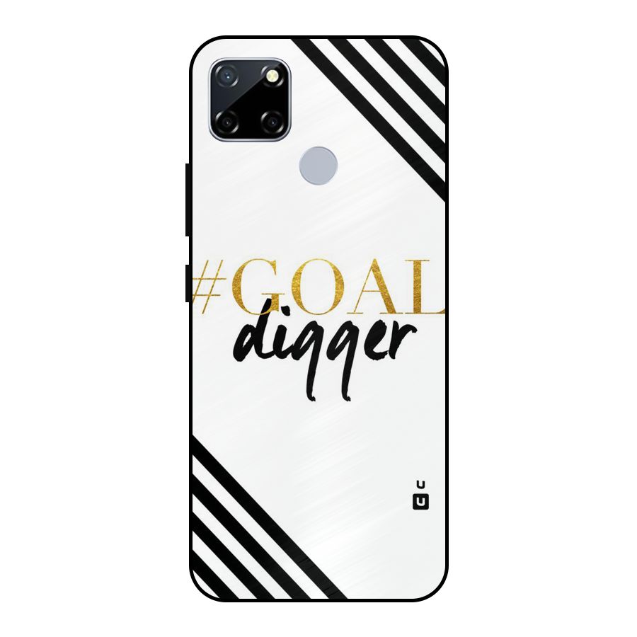 Goal Digger Metal Back Case for Realme Narzo 30A