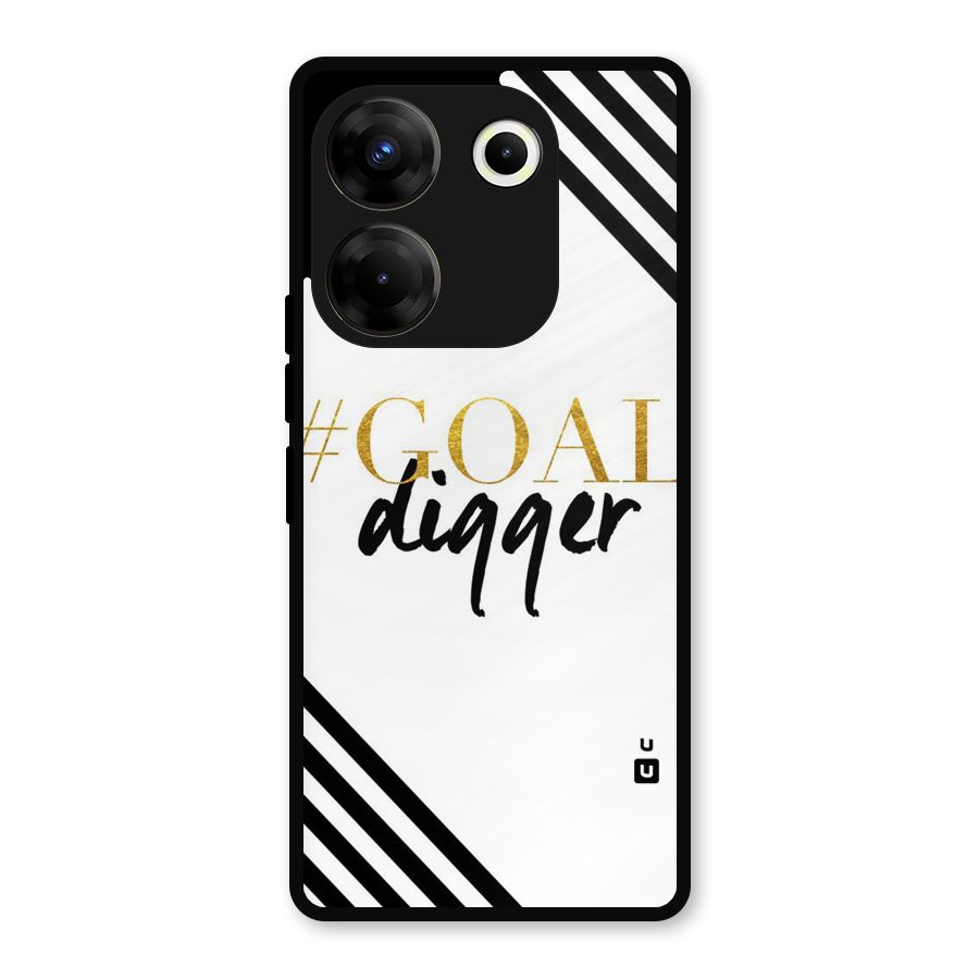 Goal Digger Metal Back Case for Tecno Camon 20 Pro