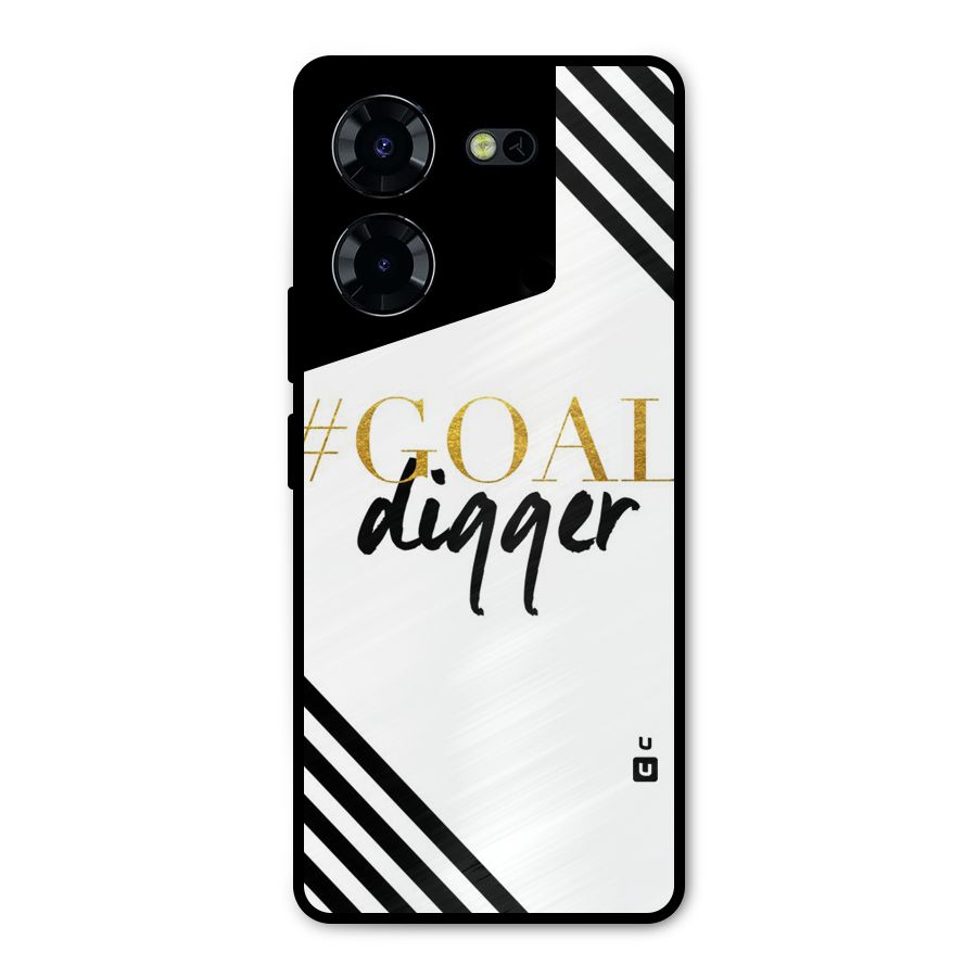 Goal Digger Metal Back Case for Tecno Pova 5 Pro 5G