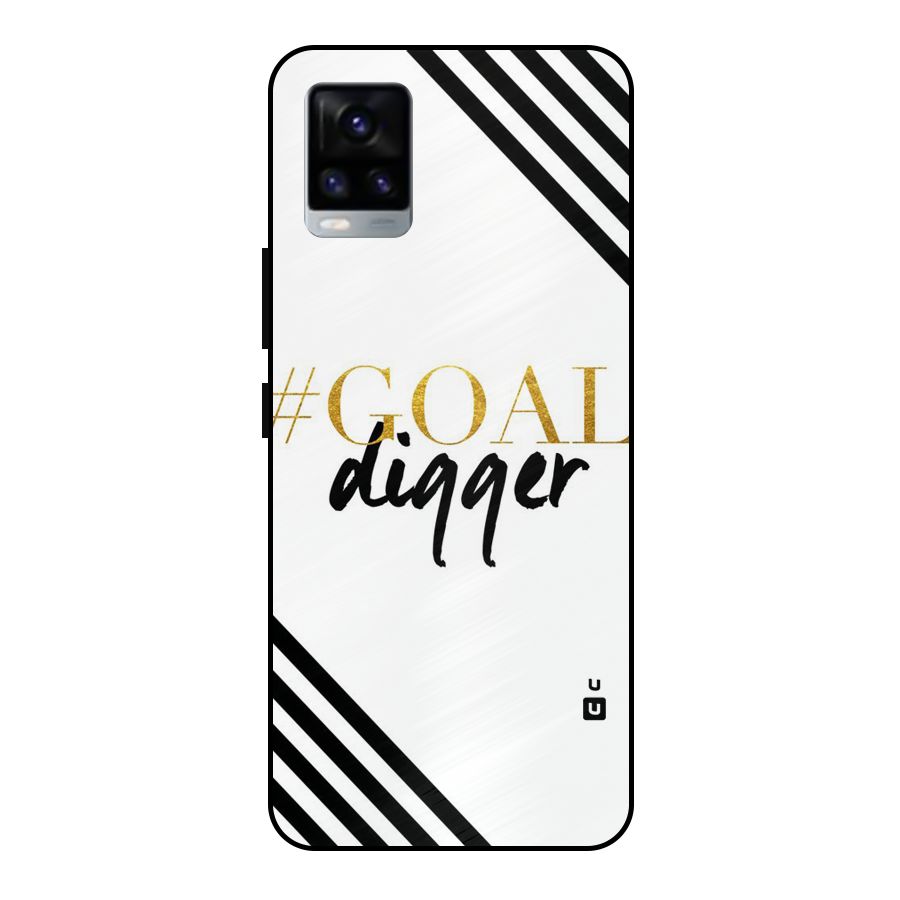 Goal Digger Metal Back Case for Vivo V20 2021