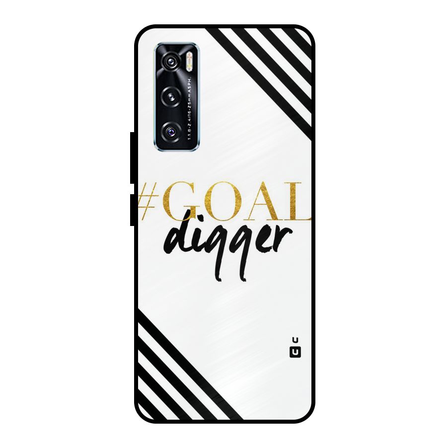Goal Digger Metal Back Case for Vivo V20 SE