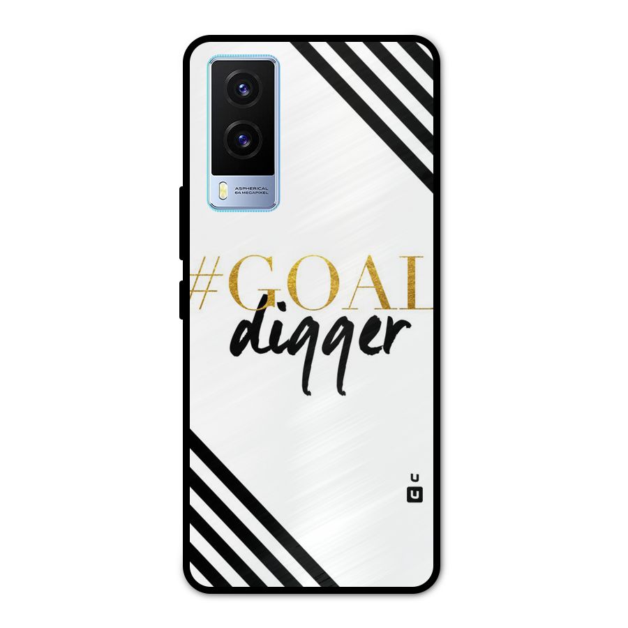 Goal Digger Metal Back Case for Vivo V21e 5G