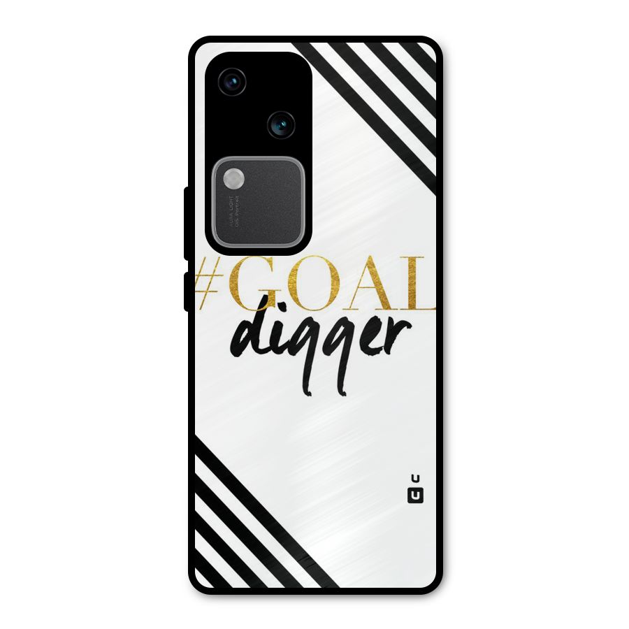 Goal Digger Metal Back Case for Vivo V30