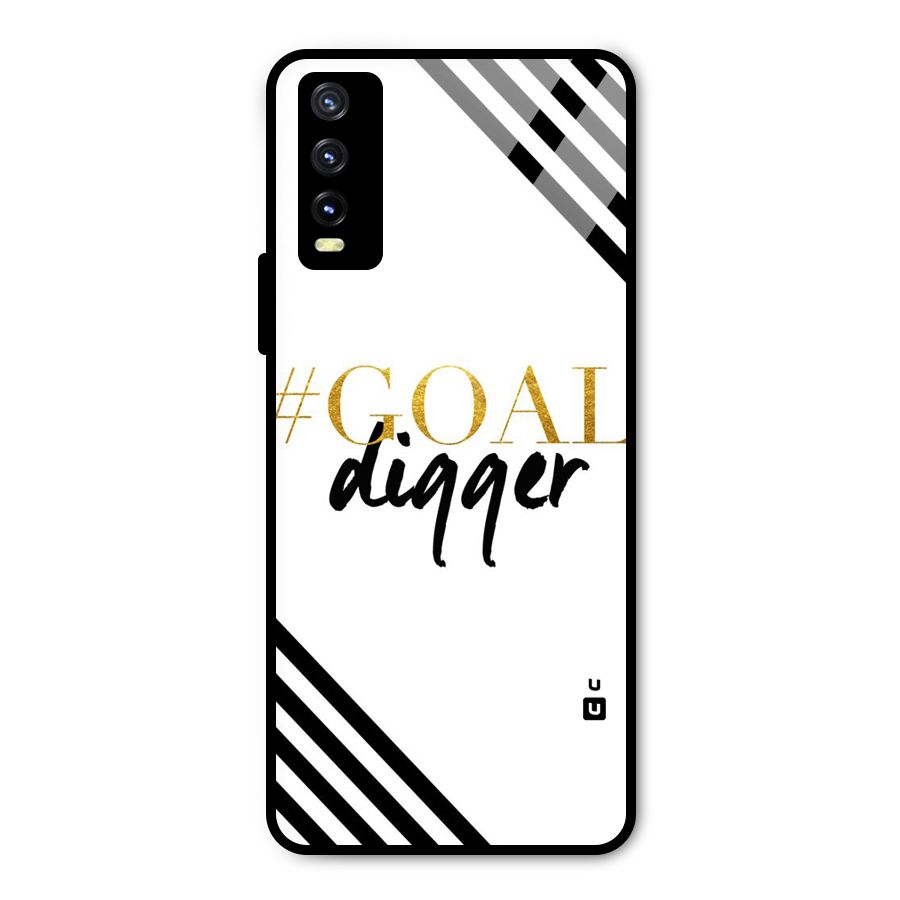 Goal Digger Metal Back Case for Vivo Y20i