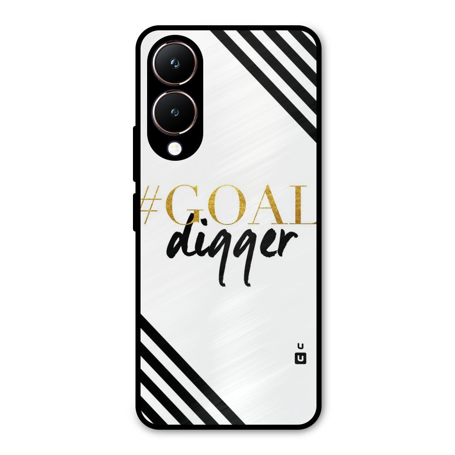 Goal Digger Metal Back Case for Vivo Y28