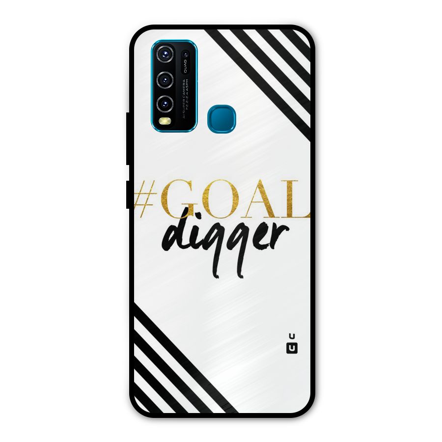 Goal Digger Metal Back Case for Vivo Y30