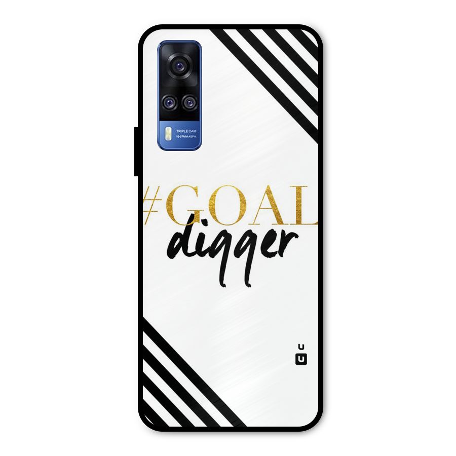 Goal Digger Metal Back Case for Vivo Y51A