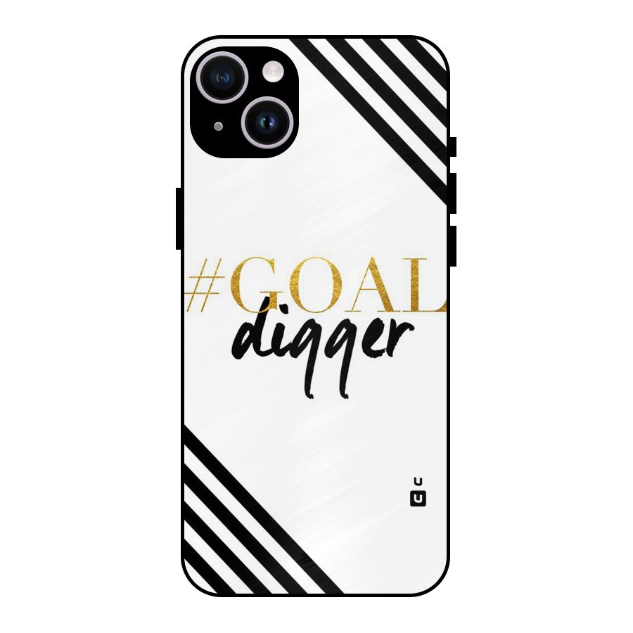 Goal Digger Metal Back Case for iPhone 14 Plus