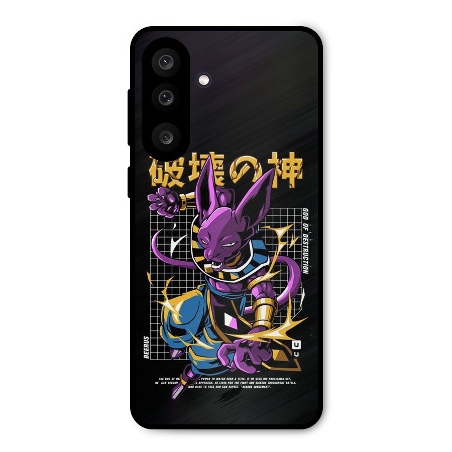 God Of Destruction Metal Back Case for Galaxy M56