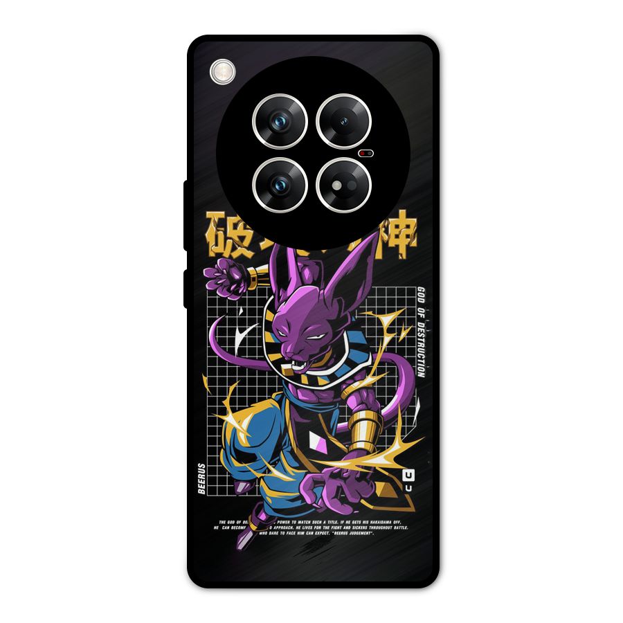 God Of Destruction Metal Back Case for Infinix Zero 40 5G
