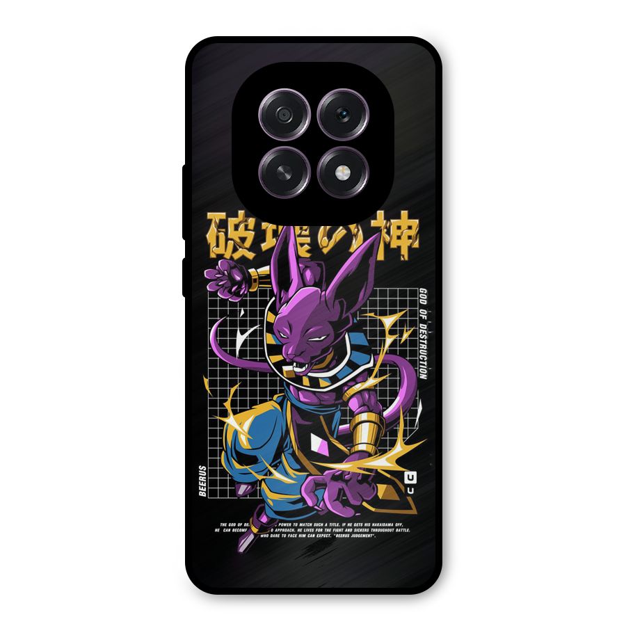 God Of Destruction Metal Back Case for Oppo F29