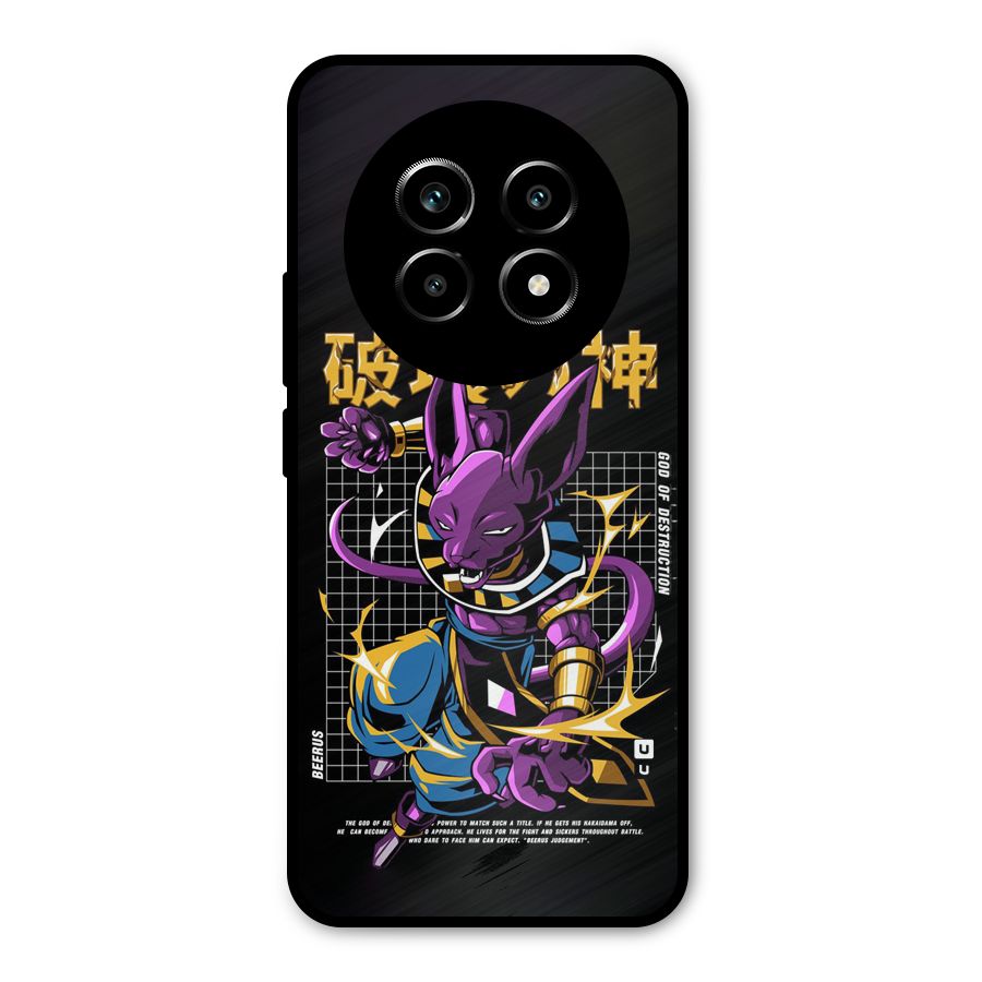 God Of Destruction Metal Back Case for Realme 13 Pro