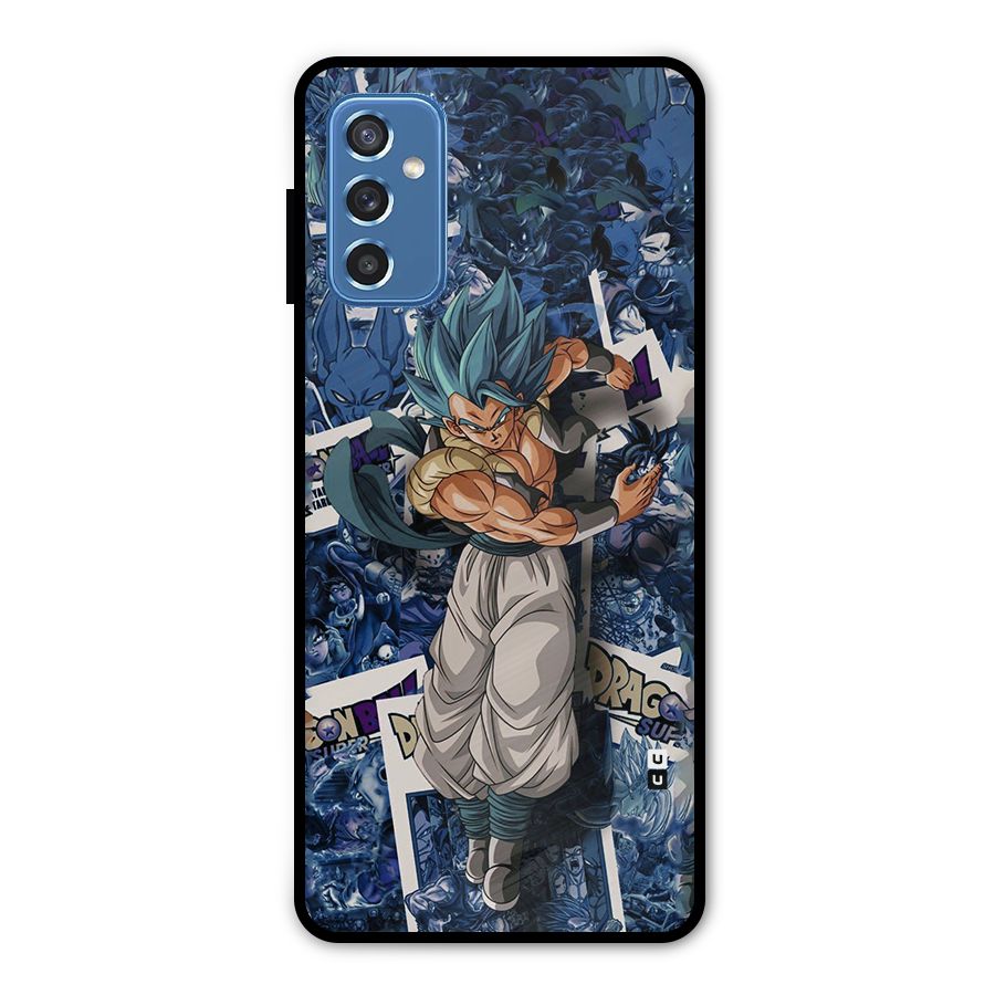 Gogeta Stance Metal Back Case for Galaxy M52 5G