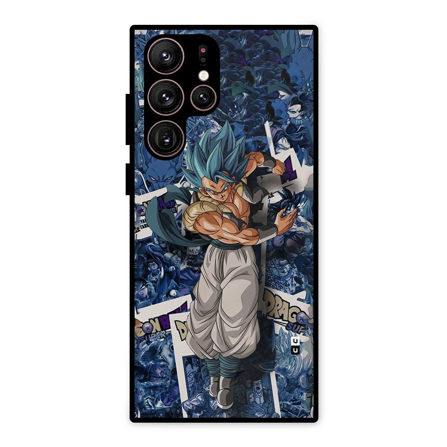 Gogeta Stance Metal Back Case for Galaxy S22 Ultra 5G