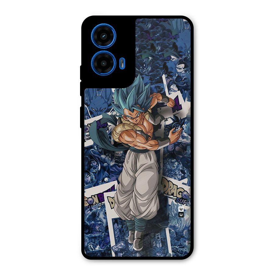 Gogeta Stance Metal Back Case for Moto G45