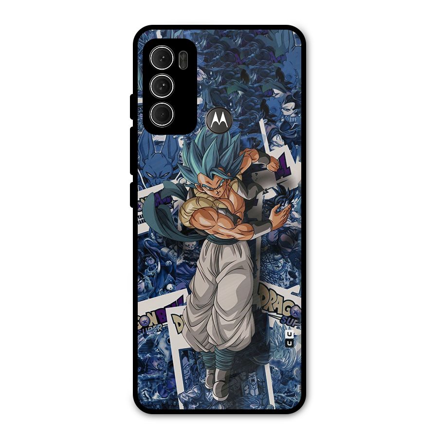 Gogeta Stance Metal Back Case for Moto G60