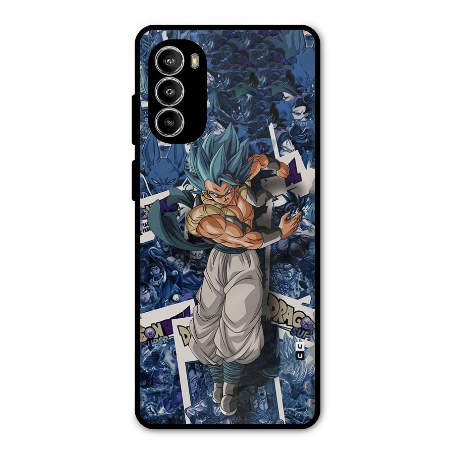 Gogeta Stance Metal Back Case for Moto G82