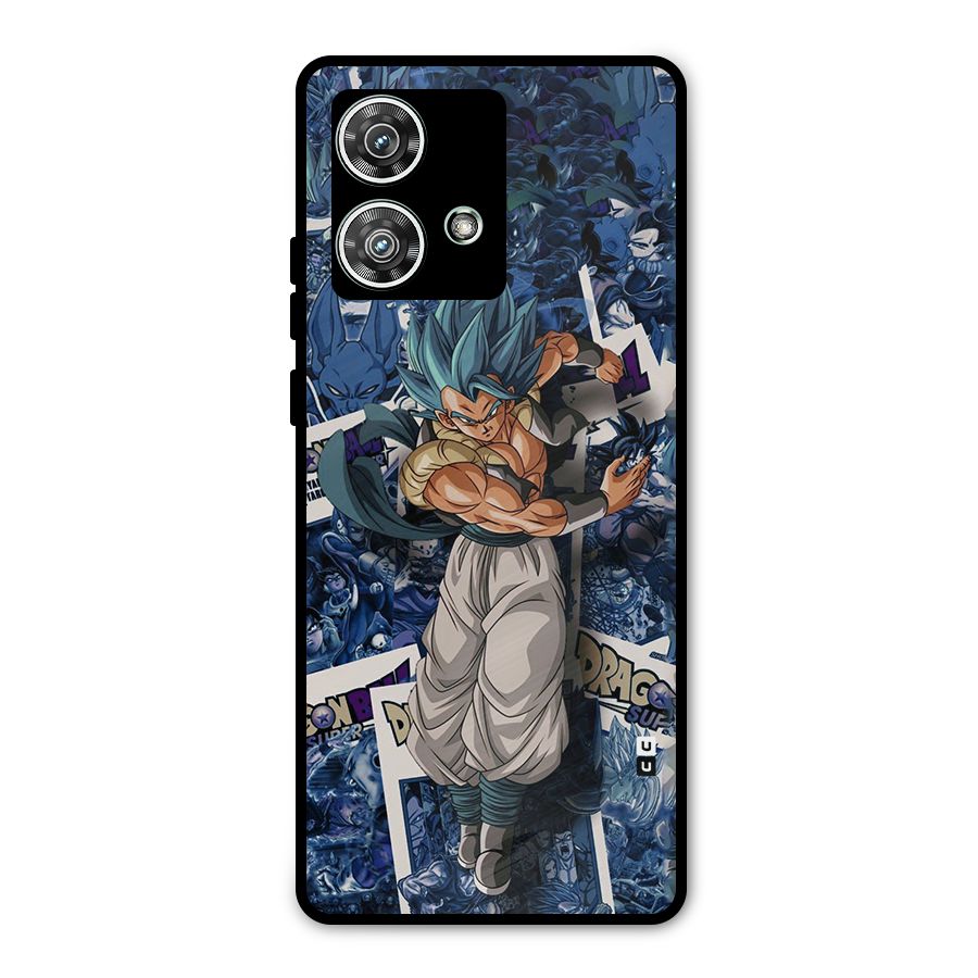 Gogeta Stance Metal Back Case for Motorola Edge 40 Neo