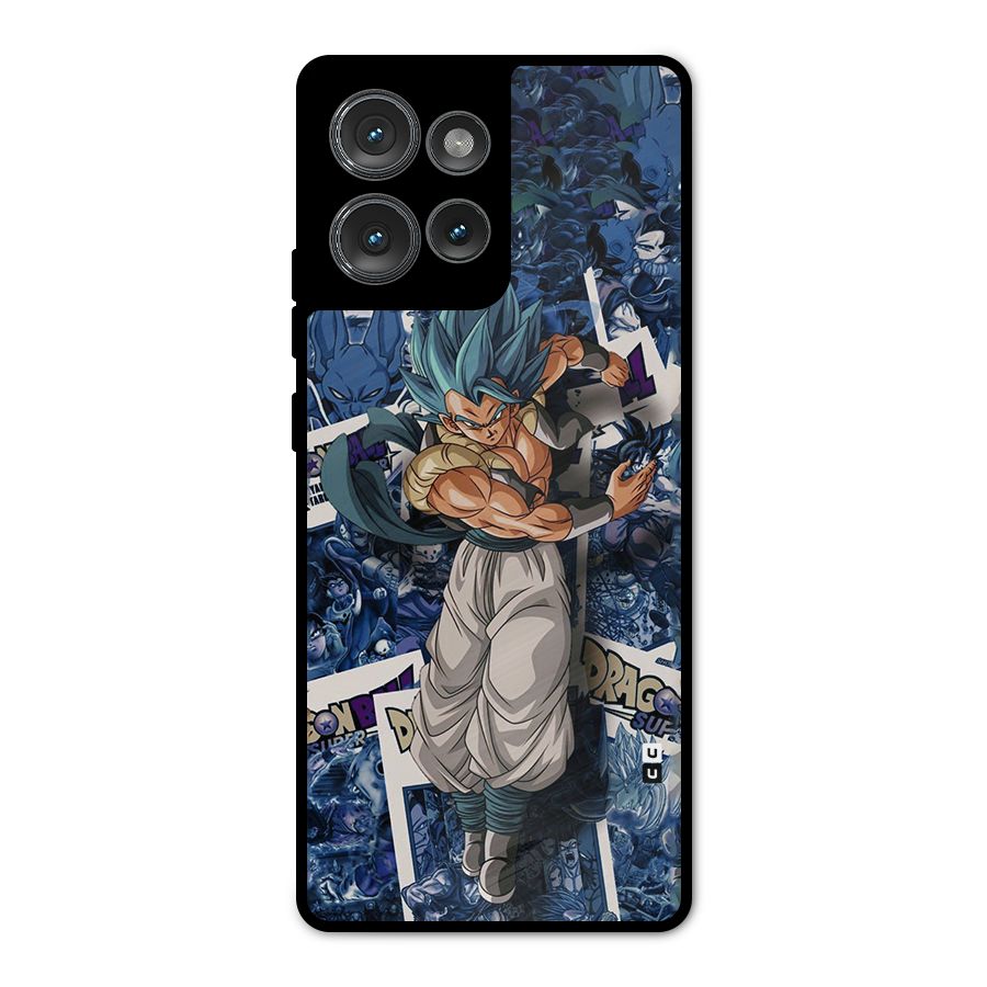 Gogeta Stance Metal Back Case for Motorola Edge 50