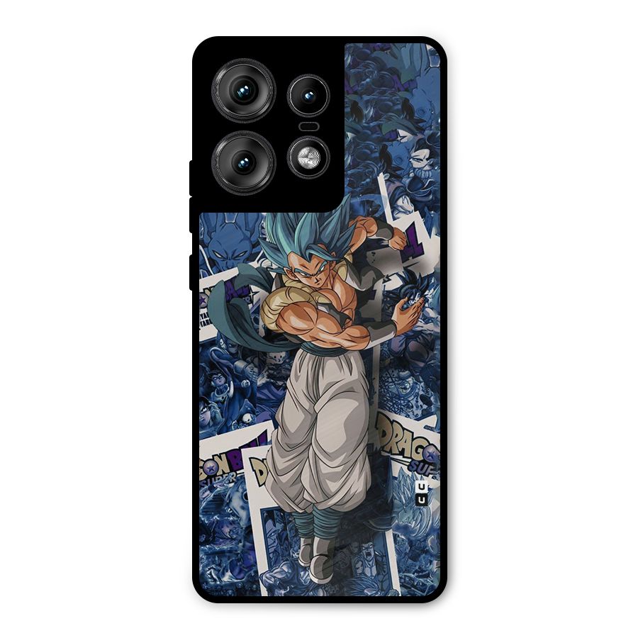 Gogeta Stance Metal Back Case for Motorola Edge 50 Pro