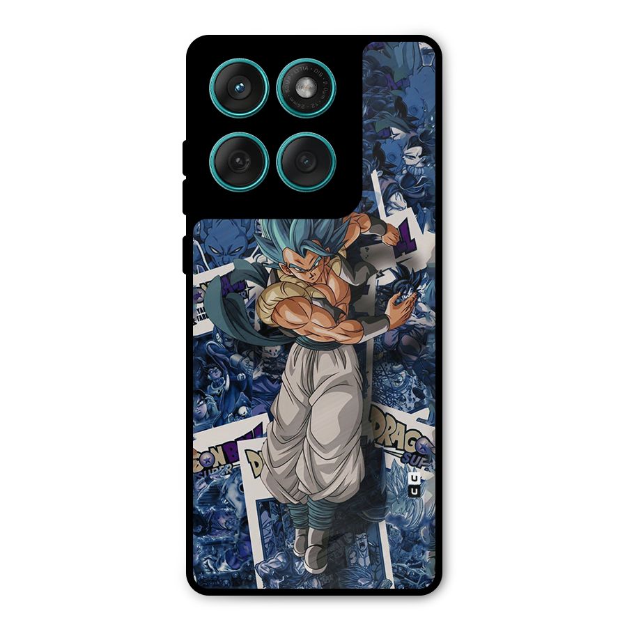 Gogeta Stance Metal Back Case for Motorola Edge 60