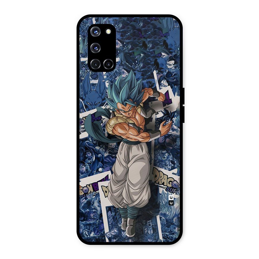 Gogeta Stance Metal Back Case for Oppo A52