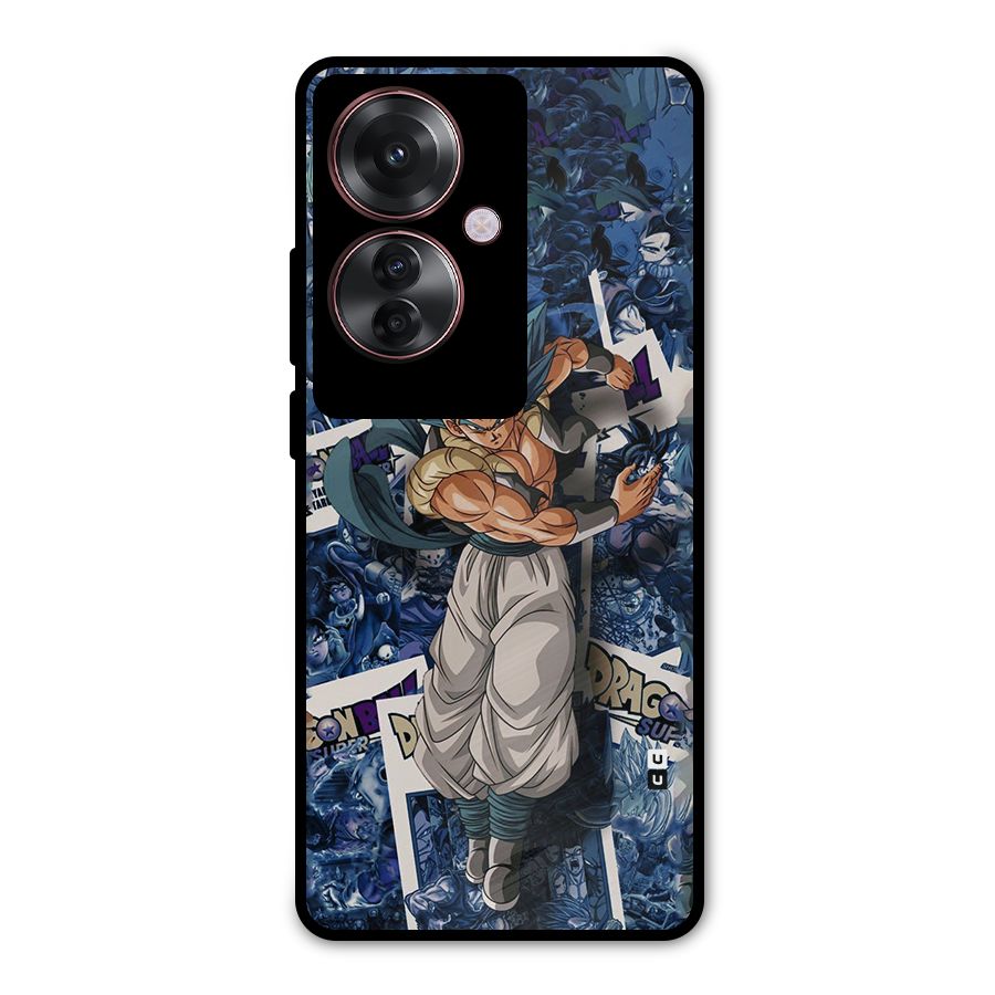 Gogeta Stance Metal Back Case for Oppo F25 Pro
