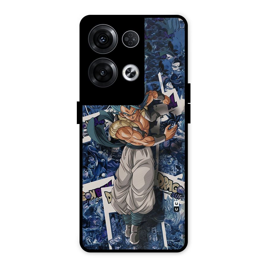 Gogeta Stance Metal Back Case for Oppo Reno8 Pro 5G