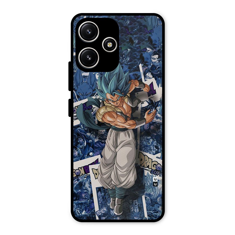 Gogeta Stance Metal Back Case for Redmi 12 5G