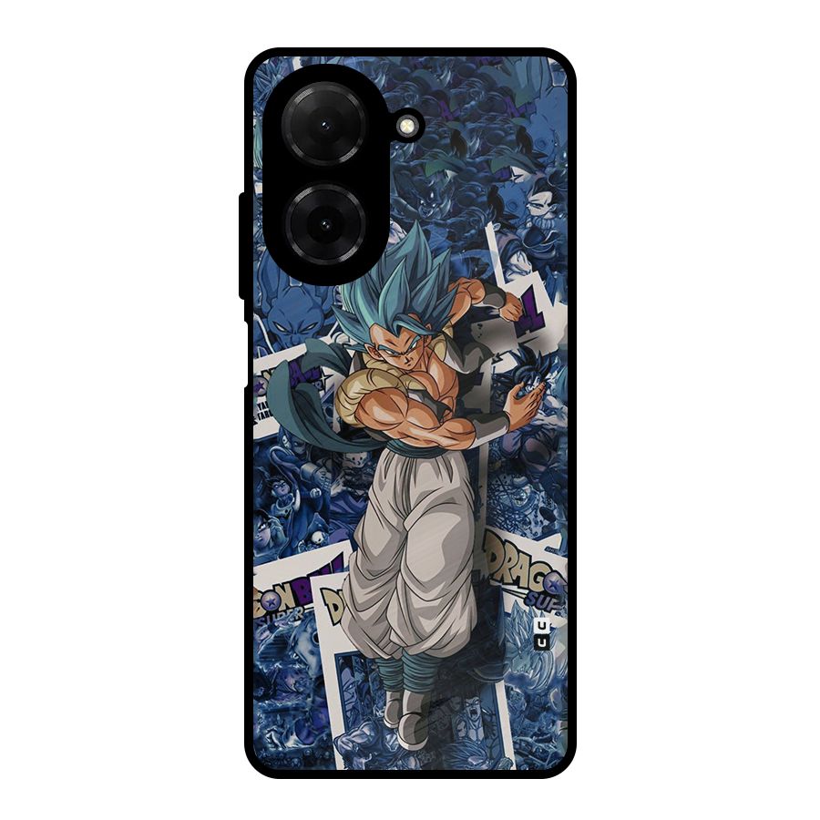 Gogeta Stance Metal Back Case for Redmi A5 4G