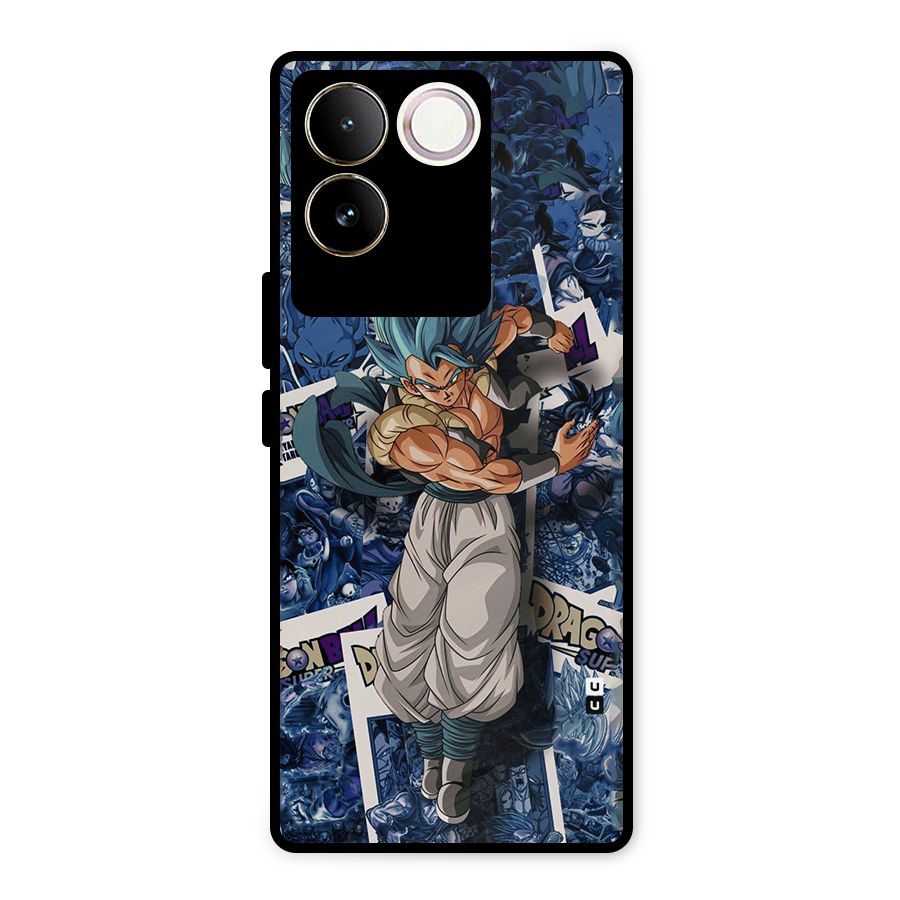Gogeta Stance Metal Back Case for Vivo T2 Pro