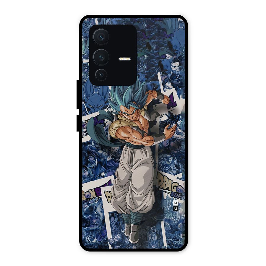 Gogeta Stance Metal Back Case for Vivo V23 5G
