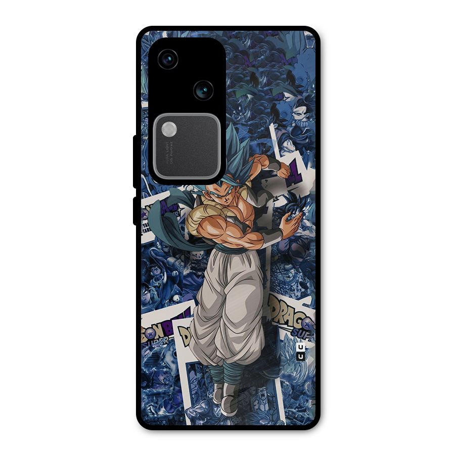 Gogeta Stance Metal Back Case for Vivo V30