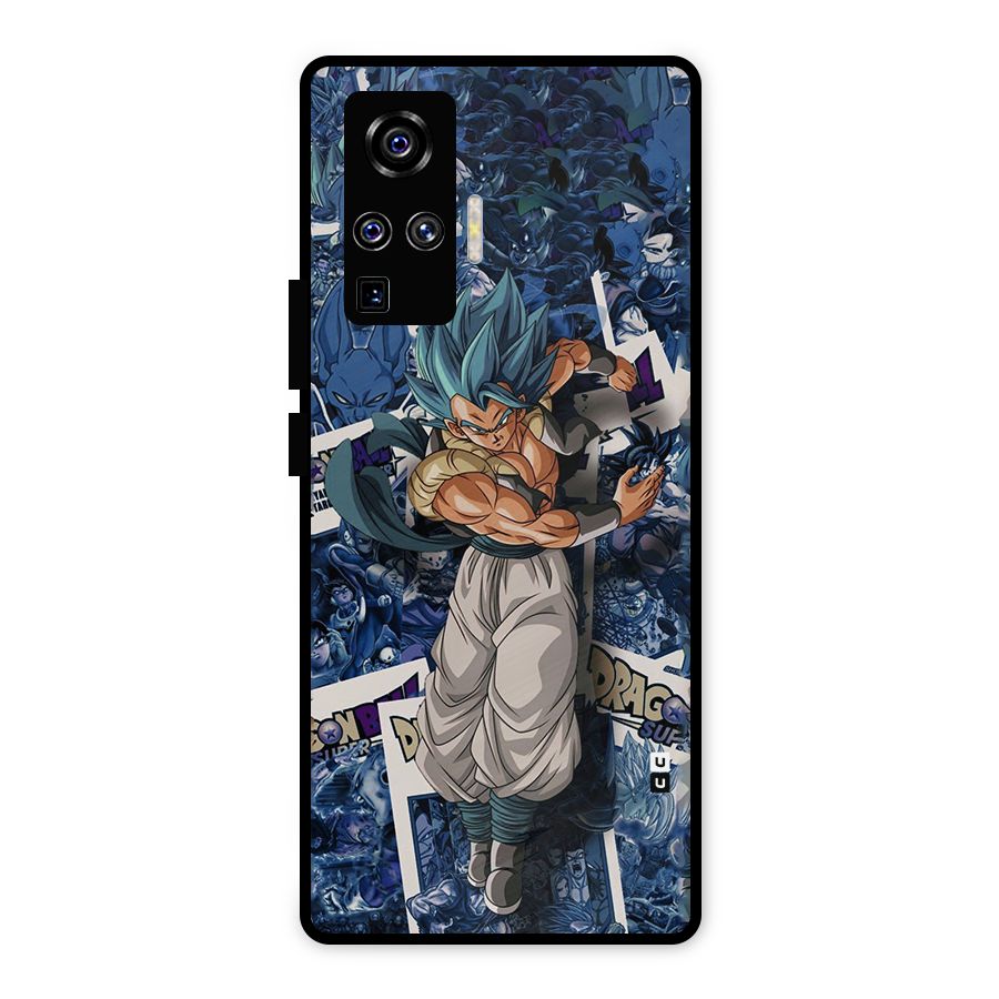 Gogeta Stance Metal Back Case for Vivo X50 Pro