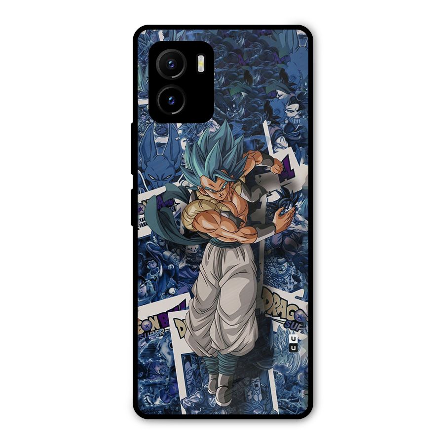 Gogeta Stance Metal Back Case for Vivo Y15s