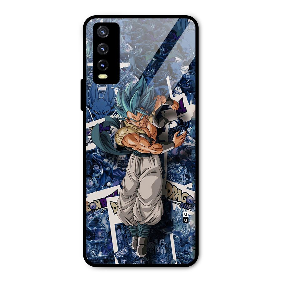 Gogeta Stance Metal Back Case for Vivo Y20g
