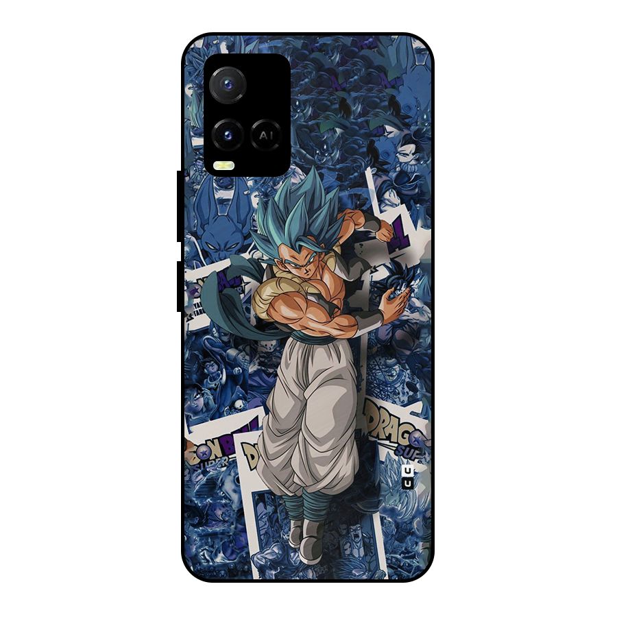 Gogeta Stance Metal Back Case for Vivo Y21T