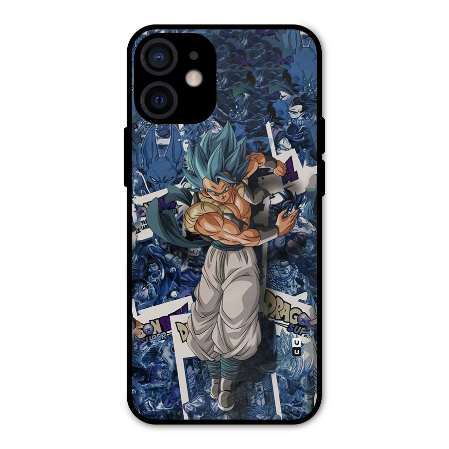 Gogeta Stance Metal Back Case for iPhone 12 Mini
